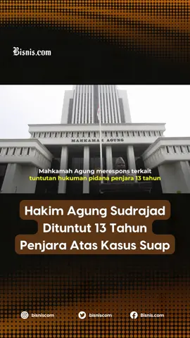 Sudrajad merupakan terdakwa dari kasus suap penanganan perkara di MA. Komisi Pemberantasan Korupsi (KPK) telah melimpahkan berkas perkara hakim tersebut kepada Pengadilan Negeri (PN) Bandung, usai proses penyidikan rampung.  Adapun tuntutan Jaksa Penuntut Umum (JPU) kepada Sudrajad dibacakan pada Rabu (10/5/2023). Dikutip dari surat tuntutan, JPU meminta agar Majelis Hakim Tindak Pidana Korupsi (Tipikor) pada PM Bandung untuk menyatakan Sudrajad terbukti secara sah dan meyakinkan bersalah melakukan tindak pidana korupsi.  Dia lalu dituntut pidana penjara selaam 13 tahun dan denda sebesar Rp1 miliar. 