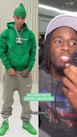 Kai Cenats x Central Cee 🇺🇸🇬🇧.   #kaicenat #amp #centralcee #live #kaicenatclips #centralceeedits #fyp 