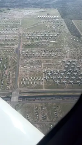 The World’s largest Aircraft Boneyard from above! ✈️ (credits: @Chip Malt) #aviation #plane #aircraft #travel #airplane #airport #aviationlovers #aviationlife #aviationdaily #fyp #foryou 