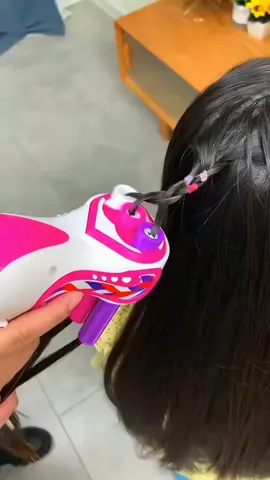 Máy tết tóc điện tự động cho bé #giadungtienich #xuhuongtiktok #capcut #giadinh #DIY #baby 