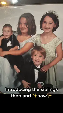 My childhood pics crack me tf up😂 #thenvsnow #thenandnowchallenge #Siblings  #greenscreen 
