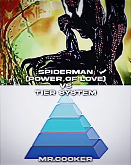 Power Of Love Spiderman vs Tier System . . #spiderman #marvel #comic #powerscaling #edit #tier #fyp 