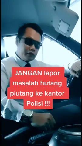 JANGAN lapor masalah hutang piutang ke kantor Polisi#hutang #piutang #perdata #gugatan #pengadilannegeri #wanprestasi #gugatansederhana #eksekusi #sita #undang #pasal372 #pasal378 #hukumindonesia #perma #hakasasimanusia #harta #dipenjara #viral #tiktokviral #lawyer #advokatsugiyanto #officialpengacaratopbali #pengacaratopbali #kuhp #bayar 