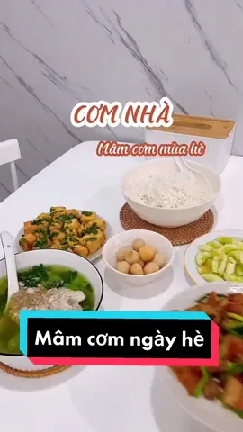 Gợi ý mâm cơm ngày hè nóng lực #nấuănmỗingày #nấuănđơngiản #monngon #ancungtiktok #ăncungtiktok #mónngonmỗingày #canhcua #LearnOnTikTok #dcgr 
