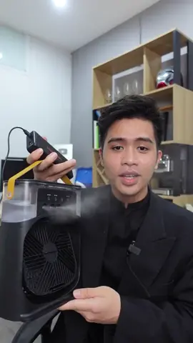 Giải nhiệt mùa hè cùng quạt mini phun sương 