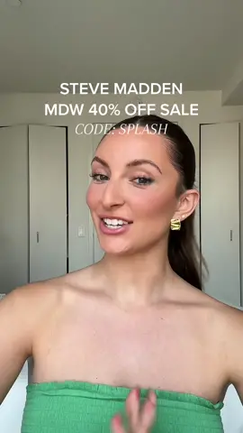 It's time to get your most worn shoes of the summer included in Steve Madden’s Memorial Day Sale @stevemadden  #stevemaddenpartner #MDWsale #greenscreen 