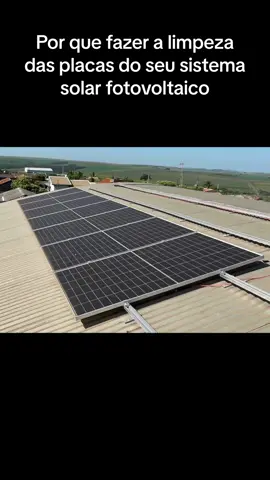 Porque fazer a limpeza das placas do seu sistema solar fotovoltaico #eletrica #eletricaresidencial #energiasolar #limpezadepaineissolares #eletricidade #engenhariaeletricaporamor 
