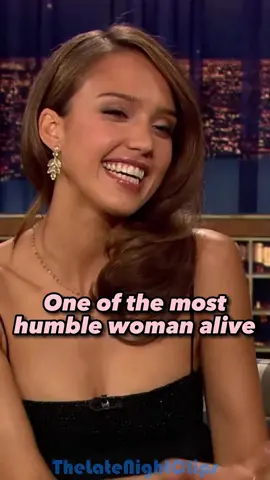 One of the most humble woman alive #jessicaalba #humble #foryou 