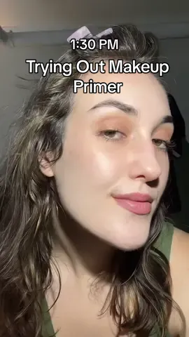 Still no eyeshadow creasing! Complexion wise, I think it did alright. I’d love to try it on a heavier makeup day though! What do you think??? #makeup #makeupprimer #eyeprimer #eyeprimertest #makeupprimertest #getreadywithme 
