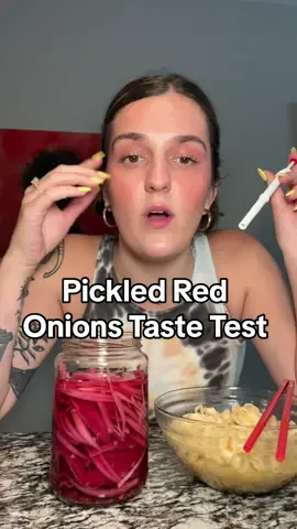 All hail pickled red onions #pickledonions #pickletok #izeatz 