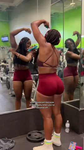 on a side note, ladies use men’s deodorant, it lasts longer & is honestly just 10x better for some reason @RUUHEE #GymTok #Fitness #relatable #fyp 