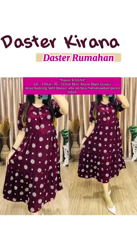 Daster Kirana, daster ternyaman saat di rumah #dress #daster #dasterkirana 