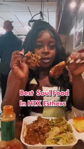 Yall know im new to the H…but this was the best soul food I’ve had here… if you from the south and you want sunday dinner and dont feel like cooking PULL UP!!!! #fyp #esthershouston #soulfood #houston #houstonfood #louisiana 