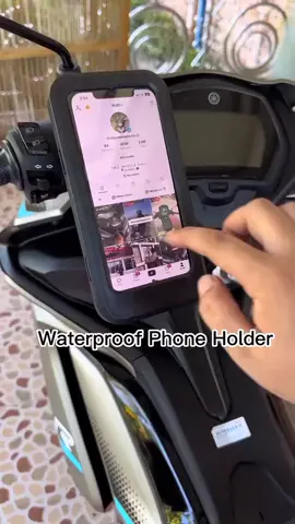 M3 Adjustable Waterproof Motorcycle Bike Phone Holder Protective Cover