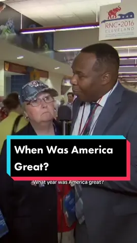 We asked MAGA Republicans a simple question: When was America last great? #TDSThrowback #DailyShow #comedy #gop 