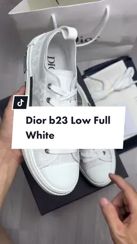 | Dior B23 Low Full White | ❤️‍🔥 #thongstones #dior 