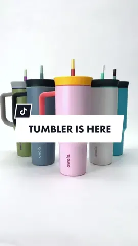 Just arrived: the 40 oz Tumbler. Available now on owalalife.com. 🛬 #owala #owalatumbler #owalawaterbottle #cuptok #tumblertok 