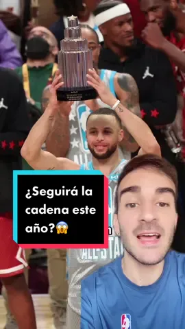 ¿Seguirá la cadena este año?😱 #NBA #tiktoknba #giannisantetokounmpo #stephcurry #jaysontatum #nbaespaña #nbespañol  
