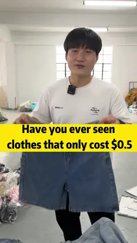 Why is the stock clothes wholesale only cost 50 cents in China? Let me tell you.#wholesaleclothing #wholesalechina 