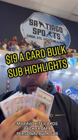 My favorite cards I just got back from PSA ! Cerified platinum PSA group submitter !  💎 #psa #gradedcards #sportscards #cards #Sopranos #pauliewalnuts #gradedcards #fyp #Foryou #SantiagoSports #thehobby #cardshop #cardshow