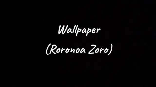 #wallpaper #wallpapers #wallpaperanime #wallpaper4k #walpaperhd #roronoazoro #zoro #onepiece #fyp 
