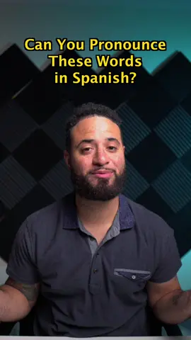 Can You Pronounce these Words in Spanish? #learnspanish #learnspanishfast #learnspanishwithme #fyp #foryoupage #spanishteacher 