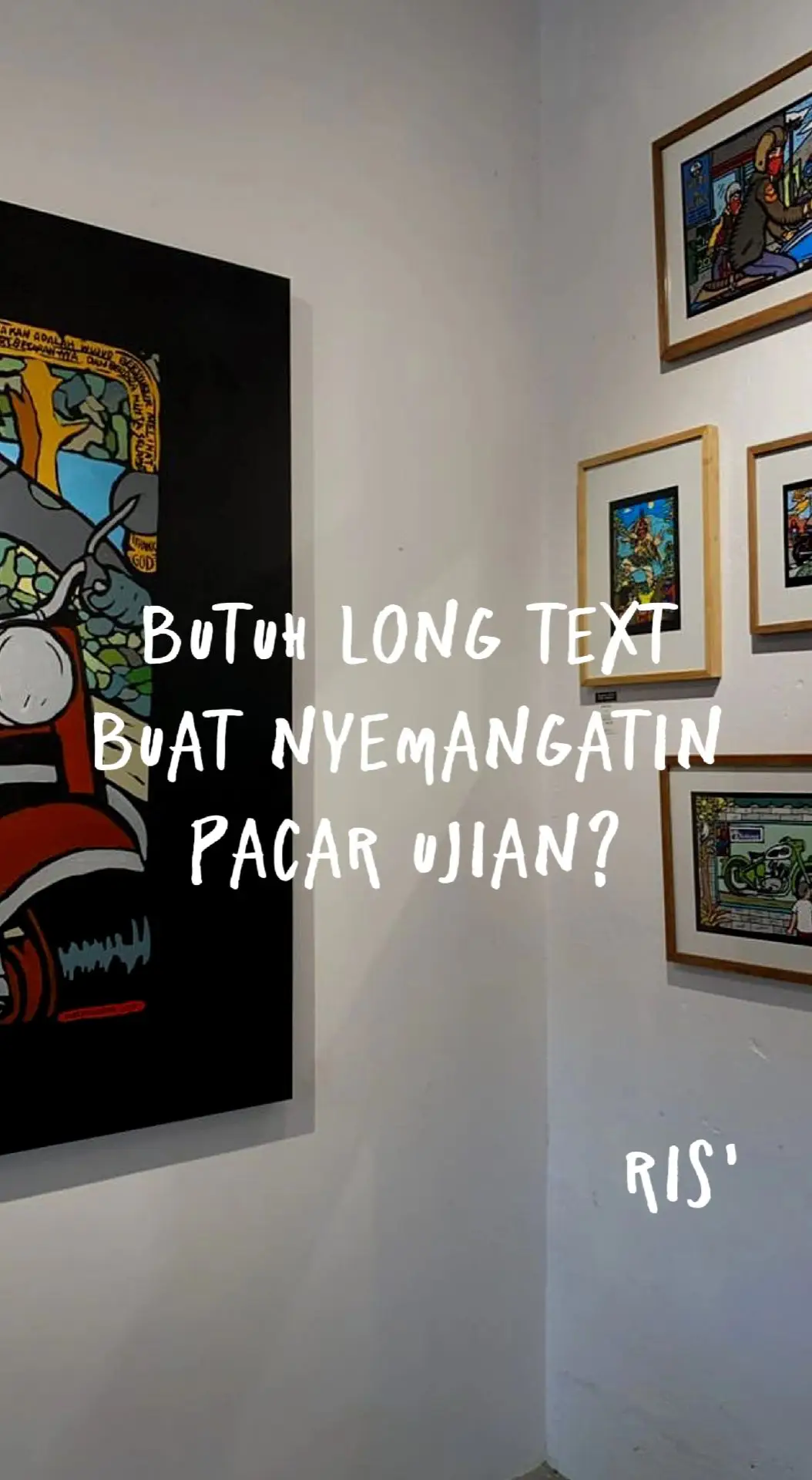 i just wanna say, semangat yaa ujiannya and i really appreciate for what you have done for yourself, terimakasih udah mau usaha keras buat diri kamu sendiri dan kamu harus tau bahwa kamu adalah orang yang selalu hebat, terimakasih banyak kamu udah mau peduli sama diri kamu sendiri. aku sangat menghargai itu, aku yakin kamu bisa selesain ujian kamu dengan hebat, dan aku selalu tau kamu salah satu orang terhebat yang aku kenal, have a lovely day bbe