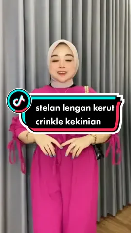 Andara oneset lengan kerut bahan crinkle #CapCut #andaraonesetserutcrinkleairflow #bajusetelanwanita #lengankerut #affiliatemarketing #fypシ #happyshoping🥰🥰🛍️🛒 