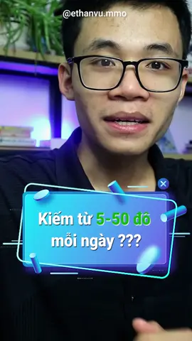 Top 5 ứng dụng và website giúp kiếm từ 5-50 đô mỗi ngày #ai #moneytips #kiemtienonline #mmo #marketing #website #LearnOnTikTok #ethanvu