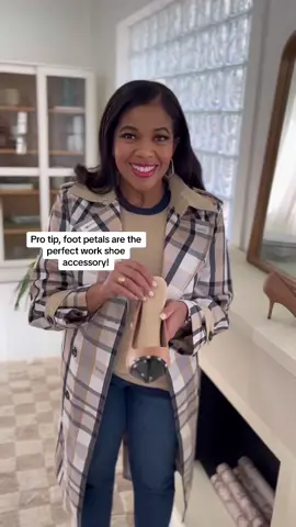 Pro tip: foot petals add compeot to your heels and keep your feet from sliding forward #courthousecouture #footpetals #stepintocomfort #thisisann #shopltk #ltkseasonal #shopltk #amazonfinds2023🔥 #ladylawyersoftiktok #ladylawyerlooks #aka1908💕💚 #aka1908💚💕💚💕 #aka1908💞💚 #aka1908💖💚 