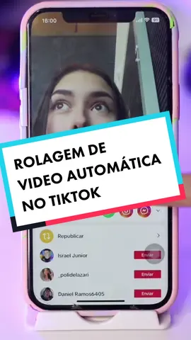 Como ativar rolagem de vídeo automática no tiktok💥 gostou do vídeo? Me segue para mais dicas!!!!  #dicastiktok🔥 #truquestiktok #rolagemautomatica #tutorial #dicas 