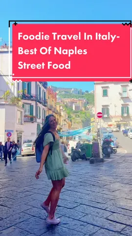 How to experience Naples, Italy? Try the best streat food tour with @streatytours in Naples I got to try local food, get the lowdown from a local, and ate so much food. This is one of the best things to do in Naples. Save this for later!  . #naplesitaly #naplesfood #streetfood #foodietravel #napolitiktok #italytravel 