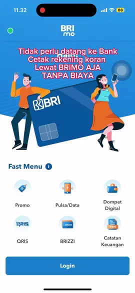 Cetak rekening koran gak perlu ke bank, gak perlu bayar, sambil tidur aja bisa👏🏼#brimo #brimobile #bri #tutorialbrimo #internetbanking #internetbankingbri 