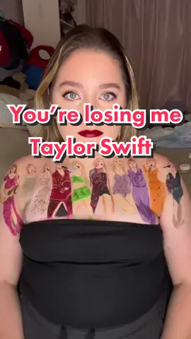 You’re losing me Taylor Swift!?! She is a lyrical mastermind! @Taylor Swift @Taylor Nation #taylorswift #tserastour #yourelosingmetaylorswift  #midnights #taylorswifttok #erastour #taylorswiftmakeup #erastourmakeup 