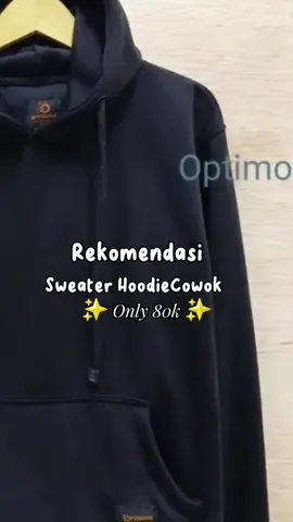 Rekomendasi Sweater hodie cowok cuma 80 ribuan aja😇 #TikTokShop #tiktokshopindonesia #sweater #sweaterhoodie #sweaterhodiemurah #fyp 