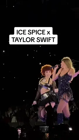 Karma is @Taylor Swift premiering the “Karma” music video and bringing out @ice spice at MetLife night 1. 🧊🌶️ #taylorswift #icespice #livemusic #nyc #swifties #munchkins #TSTheErasTour #swifttok  📸: IG/danielle_pascual 
