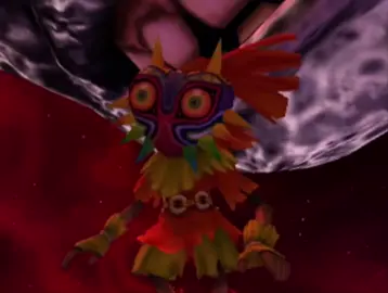 its getting louder #zelda #zeldamajorasmask #skullkid #link 