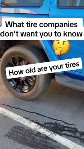 How old are your tires?? #cartok #tires #tire #LifeHack #tipsandtricks #viral 