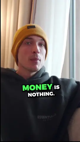 Money is Nothing - Luke Belmar #lukebelmar #money #fypシ #millionairemindset #moneytok 