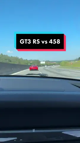 Saindo do pedágio em uma #porsche #911 #gt3 #rs e buscando uma #ferrari #458 #italia