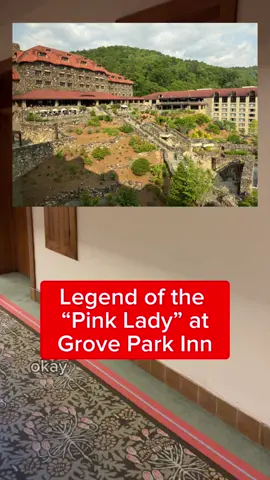 At Grove Park Inn in Asheville NC looking for the spirit of the #pinklady  #hauntedhotel  #northcarolina #ghosts #ghostsstories #spirits #groveparkinn 