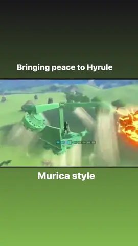 Link rains the napalm in the rice paddies of Hyrule #fortunateson #vietnam #helicopter #zeldatearsofthekingdom #zelda #link #nintendoswitch #fyp #foryoupage #zeldabotw #creedenceclearwaterrevival
