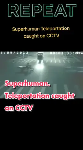 Superhuman Teleportation caught on CCTV #superhuman #teleportation 