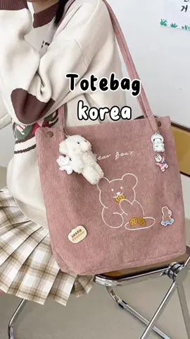 Bahan nya tebal model nya cakep banget😍 #fyp #totebag #korean #totebagkorea #alakorea #TikTokPromote 