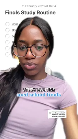 Replying to @leyla64 My study routine: med school finals edition #fyp #fypシ #fypシ゚viral #christinaaaliyah #studytok #medicalstudentuk #medtok #StudyTips #studytipsforstudents #medstudentuk  #premed #medschoolfinals 