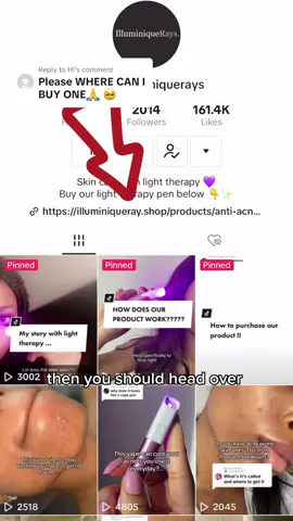 Replying to @Hi link in bio to finally get the clear skin you’ve been dreaming of 🙏💜