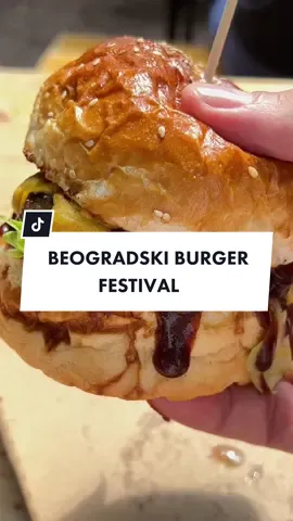 Belgrade burger festival, Kalemegdan, od 26.5-4.6.2023, radnim danima start od 14h, vikendom od 12h. @BeogradskiBurgerFestival  Ponuda burgera je impresivna, dosta specijalno pripremljenih samo za fest plus gosti iz Budimpešte, Dubrovnika i Majamija 😎 U petak 2.6, najstručniji od svih žirija bira pobednika! 😁