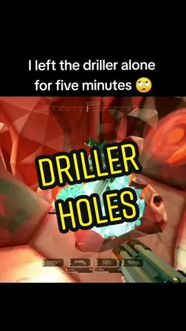 Never go into a driller hole... #deeprockgalactic #funny #gaming #drg #memes #meme #youtube #streamer 