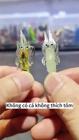 Con tôm nhỏ nhất được cả cá lớn và cá nhỏ yêu thích#smallshrimp #fakebait#discount #fishing#Outdoors #fyp 