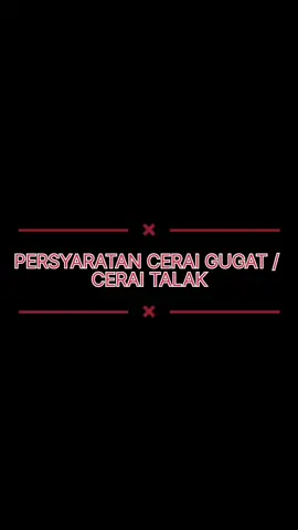 persyaratan pendaftaran untuk Cerai Gugat dan Cerai Talak di pengadilan agama sampit  #mahkamahagung #pengadilanagama #badilag #ptapalangkaraya 